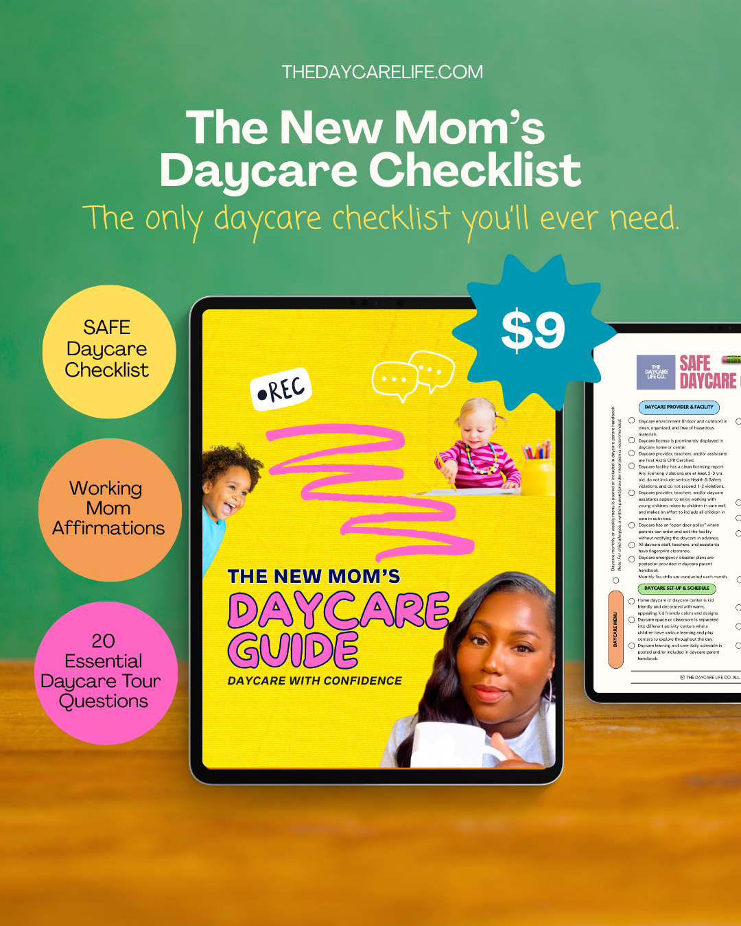 The New Mom’s SAFE Daycare Checklist